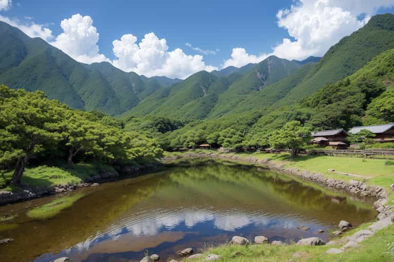 田舎の風景