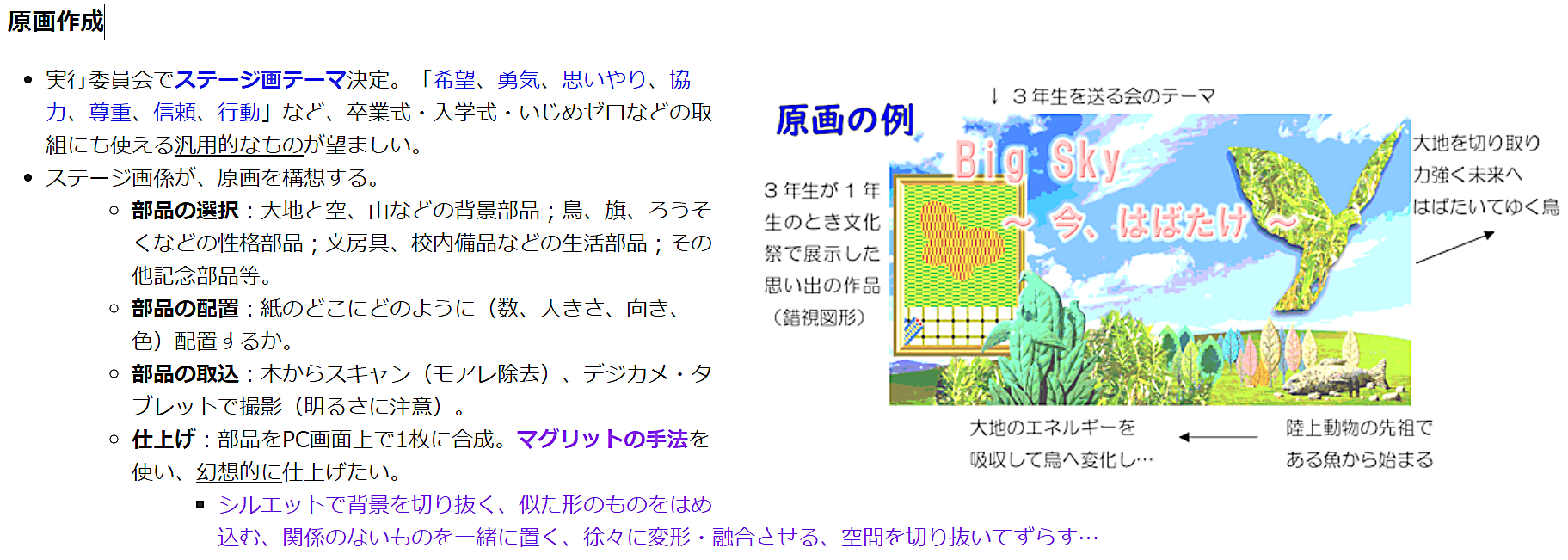 ぬりえ原画作成